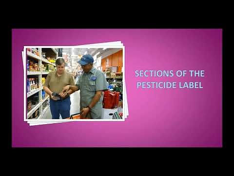 National Pesticide Applicator Certification Core Manual (Chapter 3) - Pesticide Labeling