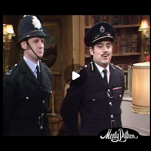 Monty Python on Instagram: "Name a better Assistant Chief Constable. We'll wait... #MontyPython #Theresamanbehindyer #FlyingCircus #TV #Sketch #TerryJones #AgathaChristie"