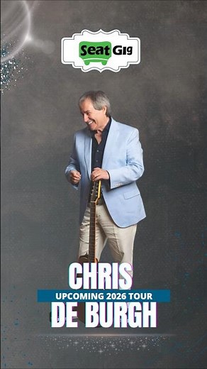 Chris De Burgh Tour 2026 -