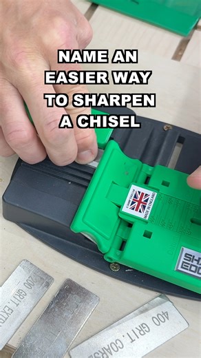 Be Honest. Do you think there’s a better way to sharpen a chisel? G-Sharp Sharpening Jig - https://lddy.no/1loo9 (TayTools Afililate) #woodworking | 731 Woodworks