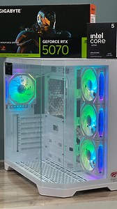 CPU INTEL CORE ULTRA 5 245KF WATERCOOLING MAGMA WL360YN ARGB TEMP SHOW WHITE CM INTEL GIGABYTE Z890M GAMING X DDR5 RAM DDR5 ASGARD LOKI 16GB 5200 MHZ RGB x 2 SSD M2 NVMe MSI SPATIUM M371 512GB GEN3 2.4GB par Sec GPU RTX 5070 12GB GIGABYTE WINDFORCE SFF PSU ACER AC750 80 BRONZE FULL MODULAR PCIE-5 WHITE CASE HAVIT CF924 4FANS ARGB WHITE اذا حاب تطلب اي شيء متوفر عندنا اتصل بنا نحن في الخدمة و التوصيل لباب الدار و الدفع عند الاستلام ‎‏‎ارضاؤكم غايتنا مرحبا بالجميع ‎‏📦disponible la livraison a 58 