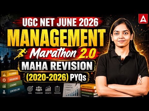 UGC NET Management Marathon | UGC NET Management All 10 Units PYQ By Kanupriya Mam