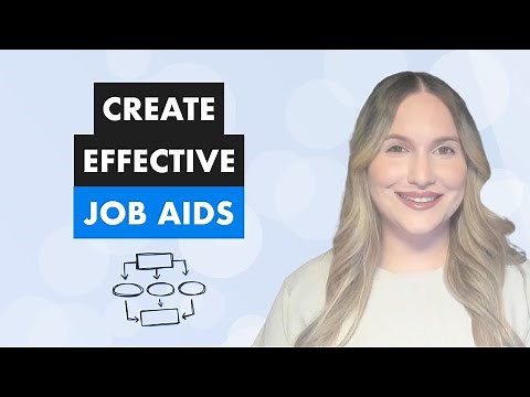 How to Design Job Aids that Work (for Instructional Design)