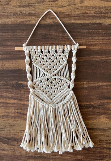 Macrame Wall Decor: Rectangular - Etsy