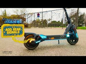 Segway MAX G3 – rear indicators upgrade (Step-by-Step DIY)