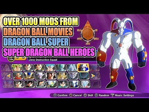 The Largest Modded Roster You Could Ever Wish For #2 - Dragon Ball Xenoverse 2 Mods
