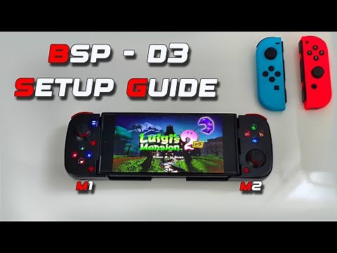 BSP D3 How To Setup - Nintendo Switch PC & Android [CONTROLLER]
