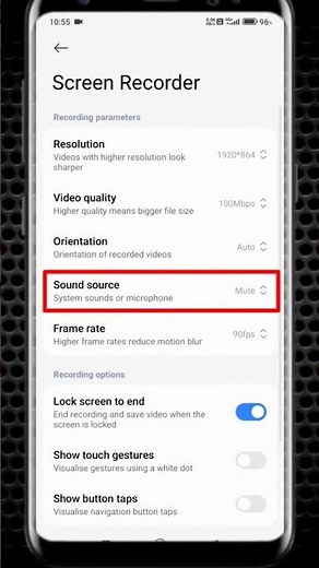 Screen Recording Me Apni Voice Record Kaise Kare | How To Record Voice In Screen Recording #shorts