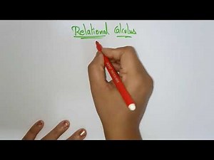 Relational calculus in dbms | DBMS | Lec-54 | Bhanu Priya