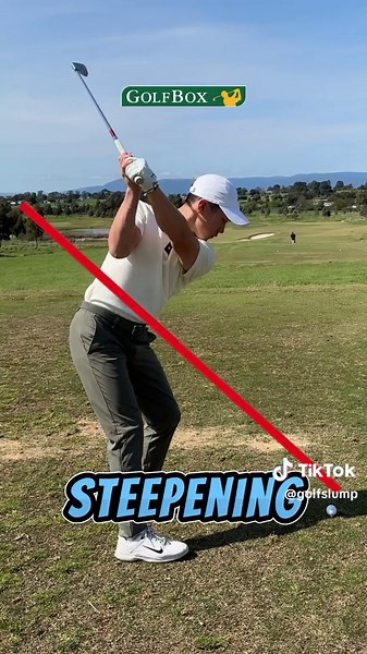 Is your club coming down parallel to yiur line at set up? 🤔 #golf #golftiktok #golftok #golfviral