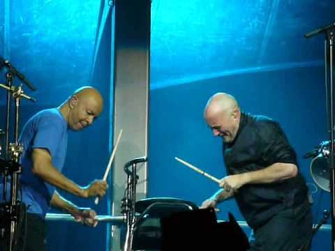 Genesis - Duo Phil Collins & Chester Thompson - Parc des Princes Paris 30/06/2007