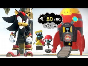 Shadow Generations (Switch) - ALL 80 Maschine Parts Locations (+ Reward)