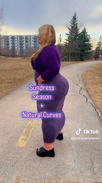 Big body no shame is how we’re showing up for sundress season 😎 #curvyandconfident #bodyconfidence #bodyconfidence #sundressseason