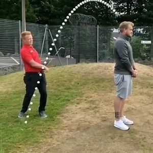 Trying to figure out if he meant to hit him or over him? Trace your flops with @shot.tracer app’s Ball Tracer feature. Available for iOS, Android and MacOS. #shottracer #golf #golfer #golfcourse #golfswing #tigertracker #togerwoods #rorytracker #golftracer #topgolf #golfislife #golfgods #golfstagram #slomoswing #golflife #titleist #golfdigest #golfmagazine #golfing #golfchannel #shottracerapp | Shot Tracer