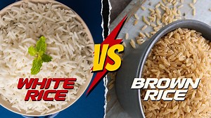 The differences between white and brown rice. 1. White rice wins taste and texture 2. Brown rice wins nutritional value and better suitability for controlling blood sugar levels (with portion control) Result: There's no need to choose one ALL the time and it depends on what type of dish you're cooking. If consuming white rice, consider pairing with a lean protein, healthy fats and fibrous vegetables. Control your portions to a level that is suitable to you. If you are a diabetic, track your bloo