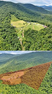 50 unrestricted acres in the rolling hills of East Tennessee with two homes, 360-degree mountain views, and the Cherokee National Forest as your backyard. Featuring an original hand-hewn log homestead ready for restoration, a livable home with potential for updates, a natural spring, and endless possibilities—private estate, working farm, or multiple homesites. $750,000 1390 Wright Rd, Newport, TN 37821 #TennesseeRealEstate #EastTennessee #MountainViews #CherokeeNationalForest #HomesteadForSale 