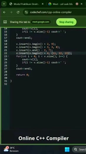 Cara Menambahkan Elemen Vector Menggunakan Insert Vector || Part 7