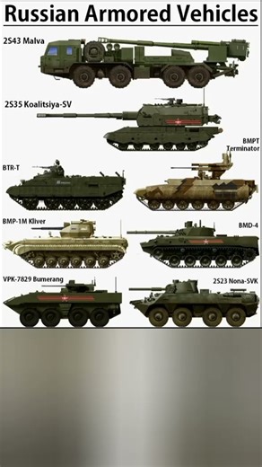 Russia's Most Feared Armored Vehicles #shorts