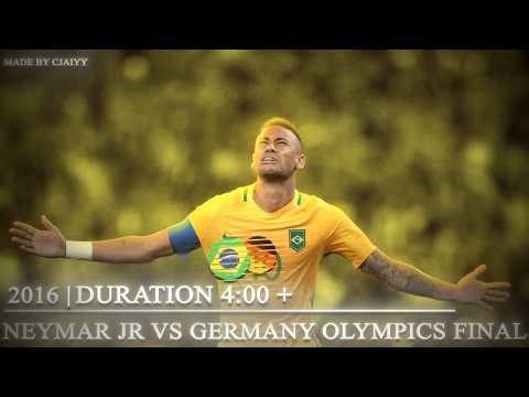 Neymar Jr vs Germany 2016 Olympics FINALS ● 4K60FPS Scenepack / ● ( ADDED TOPAZ NO AE CC)