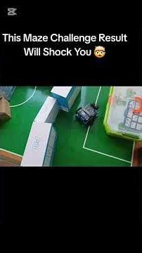 This Autonomous Robot's Maze Skills Are Insane #stem #robot