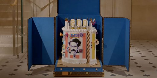 Louis Vuitton Unites With LEGO To Build a Birthday Cake Celebrating House Founder