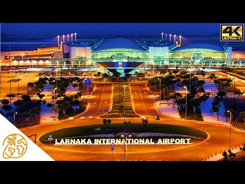 Larnaca Airport International Cyprus 4k LCA