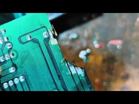 repair of damaged printed circuit boards