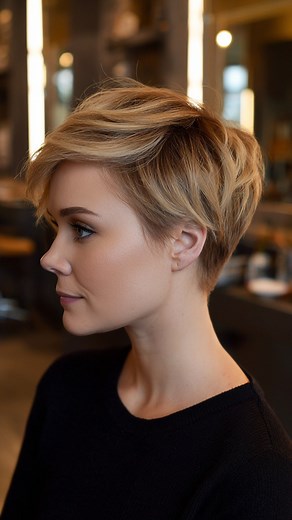 528K views · 4.1K reactions | :  38 Pixie Cuts in Blonde, Red, Brown, Ombre, and Highlights Short, fierce, and full of color — these pixie cuts are pure perfection! ‍♀️✨ #PixieCut #HairTransformation #BlondeVibes #OmbreStyle #BoldAndBeautiful | Ali's Style Insights | Facebook