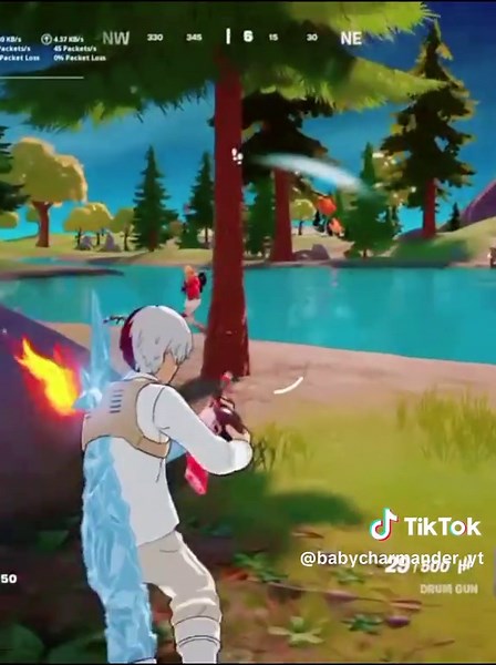 Todoroki's New Journey: Chapter 2 Remix in Fortnite