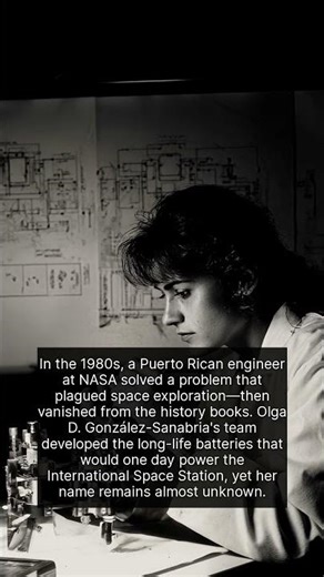 She Powered the ISS: Olga González-Sanabria’s Battery Breakthrough