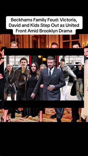 Beckhams Family Feud: Victoria, David and Kids Step Out as United Front Amid Brooklyn Drama#beckhamfamily #brooklynbeckham #victoriabeckham #davidbeckham #nicolapeltz