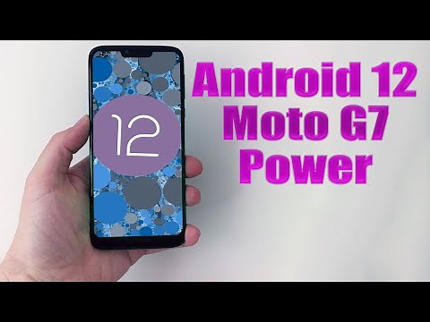 Install Android 12 on Moto G7 Power (LineageOS 19.1) - How to Guide!