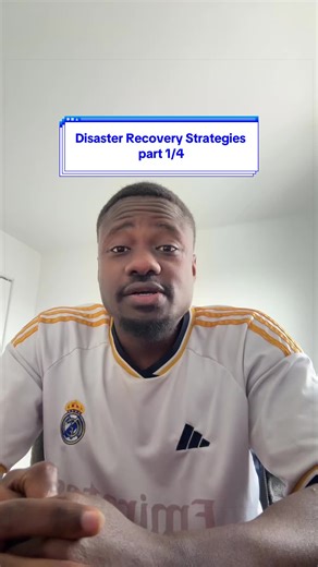 Disaster Recovery Strategies: Backup and restore @AWS #cloudcomputing #aws #bootcamp #devops #devopsengineer