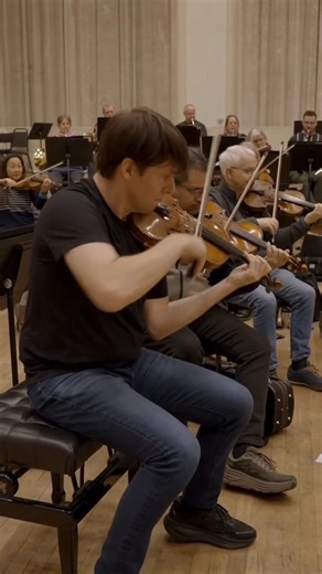 One week until the Academy of St Martin in the Fields' US tour! We can't wait to bring Schumann's Symphony No. 1 as well as works by Brahms, Saint-Saëns, Schumann, Dvorak and Ives to California, New York, Virginia, Florida & more. Details at asmf.org 📽️ Lisa Thomson | Joshua Bell