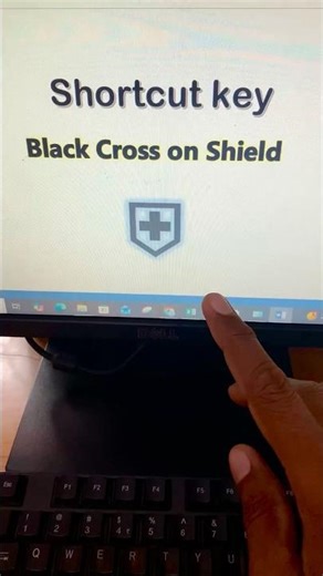 Black Cross On Shield Symbol Shortcut Key #shorts #computer #msword