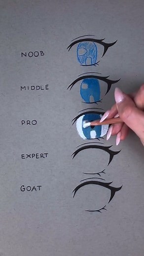 24K views · 167 reactions | How To Draw Anime Eyes - Nikola Kordas #howtodraw #drawingtutorial #pencildrawing | Graphite Flow | Facebook
