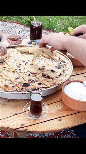 Traditional Albanian Food: How to Make Flia | Unique Balkan Dish #food #cooking