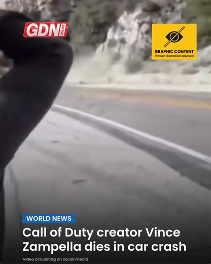 Video game designer Vince Zampella, co-creator of 'Call of Duty', has died in a car crash in Los Angeles, California. The 55-year-old and another unidentified individual were in a red Ferrari SF90, which veered off the road before crashing into a concrete barrier and catching fire. Both passengers were killed in the accident. Zampella was one of the most beloved figures in the gaming world. He created the successful gaming franchise Call of Duty, alongside long-time collaborators Jason West and 