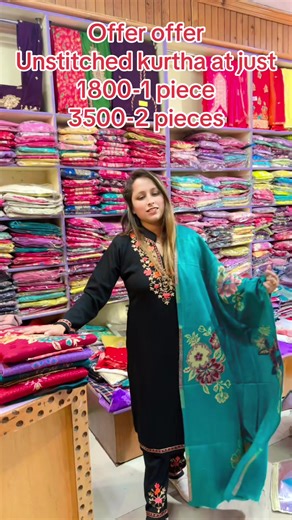 Exclusive Winter Sale on Unstitched Kurthas