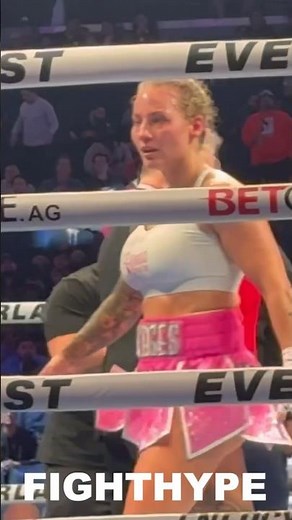 BUSTED UP Ebanie Bridges SECONDS AFTER UPSET LOSS TO Miyo Yoshida