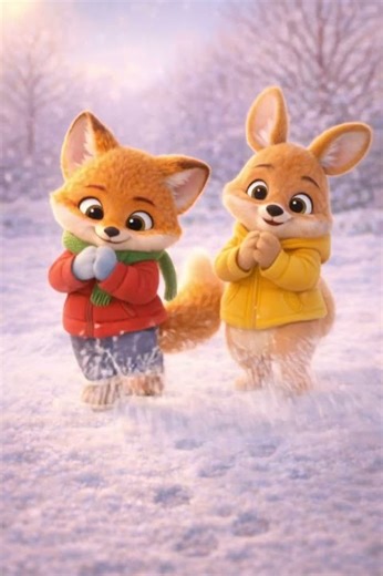 Loulou’s Foxy Dance! 🎵🦊❄️