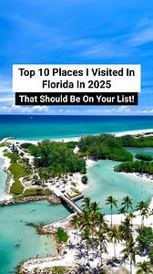Florida bucket list!! Here are some of my favorite places I visited in 2025! #floridavacation #familyvacation #beachvacation #annamariaisland #palmbeach #hiddengems #30A #floridatravel #floridasprings #floridabeaches | Florida Trippers