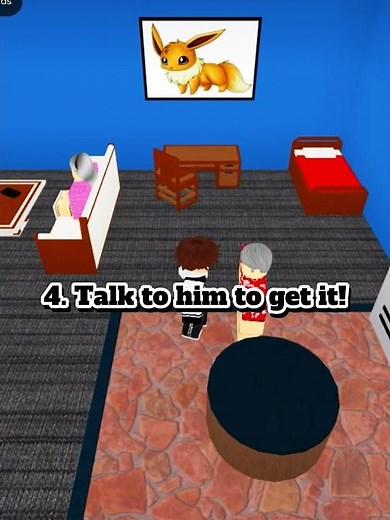 How to get free eevee in pokemon brick bronze #tutorial #roblox