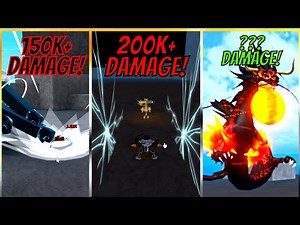 All FRUITS DAMAGE AND SHOWCASE! | King Legacy