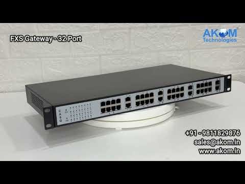 32 Port FXS Gateway | Analog Gateway | Support SIP Line #asterisk #voipgateway #ippbx