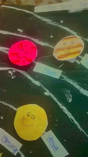 my solar system model 😇😍😘🤗❤❤.