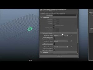 Rendering Image Sequence in Maya - Render Settings