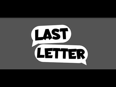 Roblox: Last Letter Episode 1