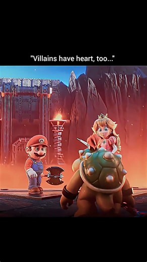Villains Have Heart ❤️too." Edit #shorts #sad Movie Scene: Super Mario Galaxy 2026Music : Headlights