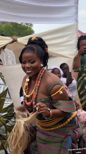 A Beautiful Display of Ewe Culture in Ghanaian Weddings